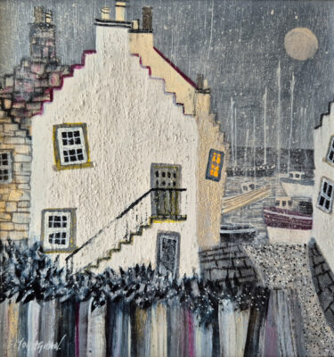 'ST. MONANS HAAR' FRAMED PAINTING £350