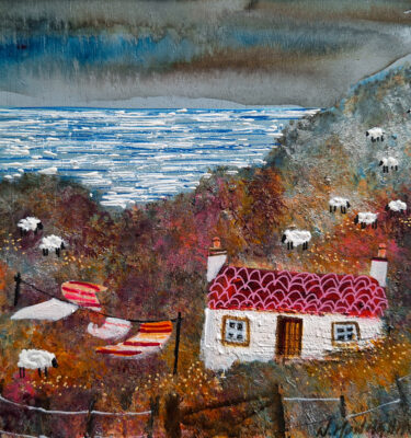 'AUTUMN WINDS' FRAMED PRINT £68