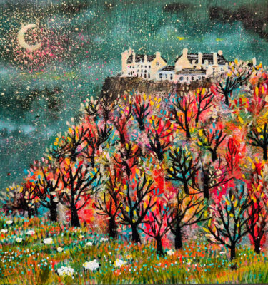 'AUTUMN, STIRLING CASTLE' FRAMED PAINTING £370